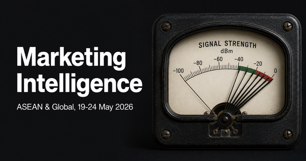 Weekly Marketing Intelligence Brief ASEAN & Global May 19 - 24, 2026